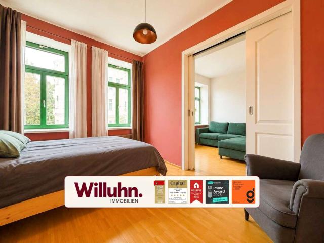 Kapitalanlage in Leipzig Lindenau: Balkon | Aufzug | Tageslichtbad | EBK | Fußbodenheizung