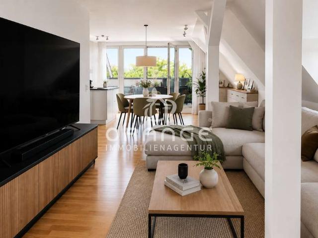 Kapitalanlage in Leipzig Mölkau vermietete Dachgeschosswohnung mit Loggia