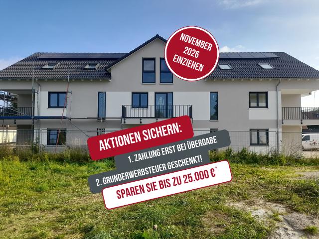 Kapitalanlage in Prittriching: Barrierefreie 3 Zimmer Dachgeschosswohnung mit Weitblick