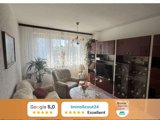 Kapitalanlage: vermietete 4 Zimmer Wohnung mit Balkon in Leipzig Mockau