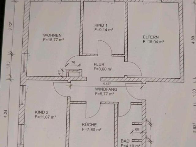 Kapitalanlage 4 Zimmer Wohnung 73 qm mit Stellplatz