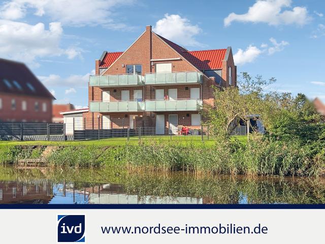 Kapitäns Wohnung 86 m² Neubau A+ direkt am Wasser mit Wärmepumpe auch als FEWO