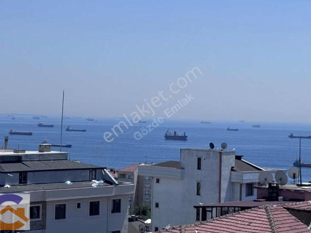 Kartal Petrol İş'te Deniz Manzaralı, Eşyalı 3+1 Dubleks Daire