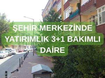 Karaca'dan Şehir Merkezinde Yatırımlık 3+1 Bakımlı Daire