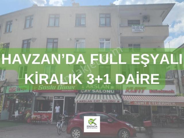 Karaca'dan Havzan'da Full Eşyalı 3+1 Kiralık Daire