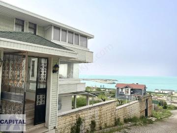 Karaburunda Önü Kapanmaz Tam Müstakil Havuzlu 3 Katlı Villa