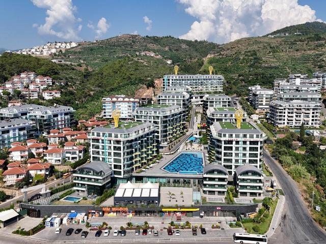 Kargıcak Konak Sea Side'da 3+1 Deniz Manzaralı Sıfır Eşyalı