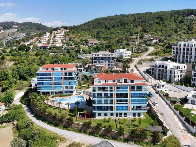 Kargıcak'da Deniz Manzaralı Kiralık Lüx 3+1 Dublex Daire