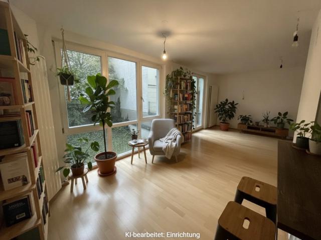 KARLSPLATZ IS CALLING: ruhige 2 Zimmer Wohnung mit Gemeinschaftsdachterrasse!