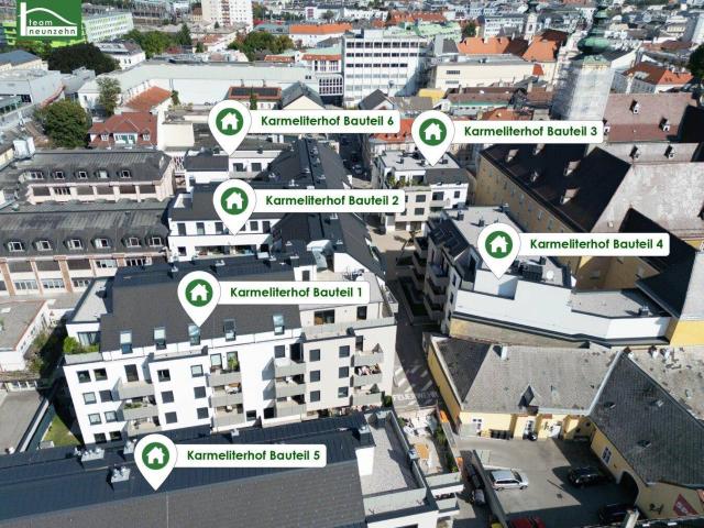 Karmeliterhof moderne Wohnungen in bester Lage!