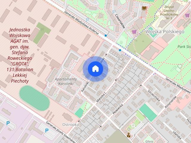 Karolinki mieszkanie z miejscem w garażu podziemnym