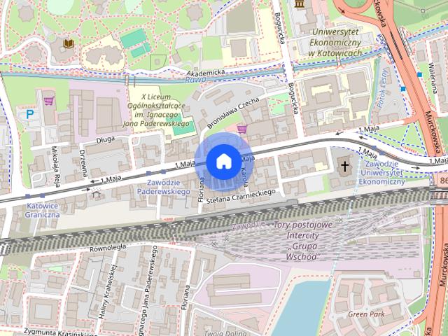 Katowice | ul. 1 Maja | 2 pokoje | 65 m² | Po remoncie | Blisko UE