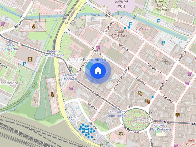 Katowice centrum 2 pokoje