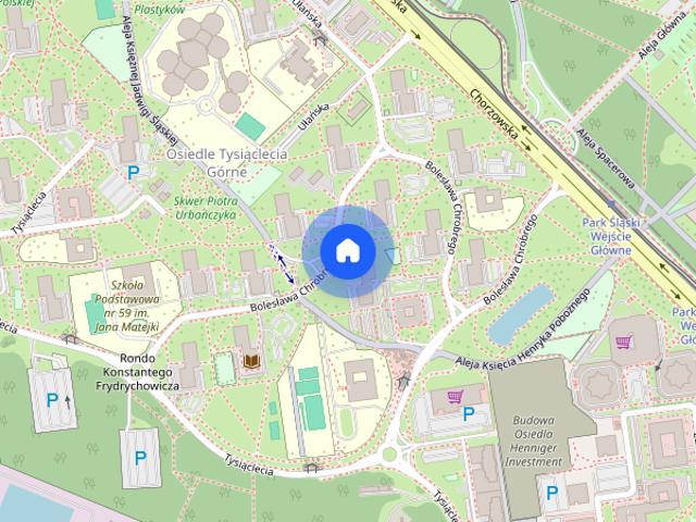 Katowice os 1000 lecia, 3 pokoje do wynajęcia