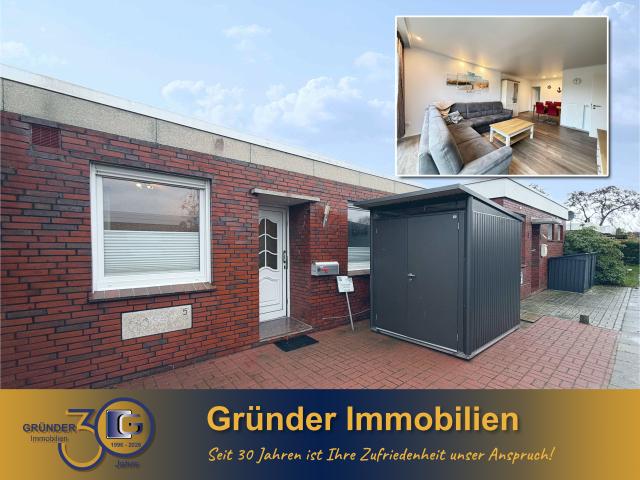 Käufer Provisionsfrei! Nordseeküste zum Greifen nah – charmanter Reihenbungalow in Norddeich!