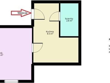 Kawalerka 22 m² z piwnicą, blisko centrum Gniezna