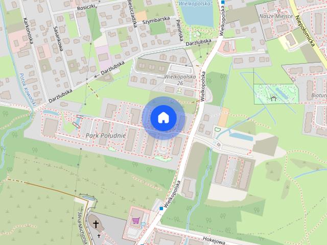 Kawalerka 25,55 m² z balkonem i miejscem parkingowym– ul. Wielkopolska