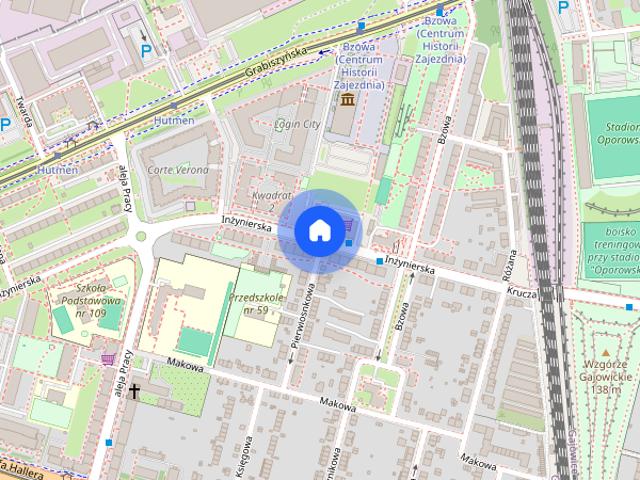 Kawalerka 29 m²|od zaraz|oddzielna kuchnia, balkon, parking| Grabiszyn