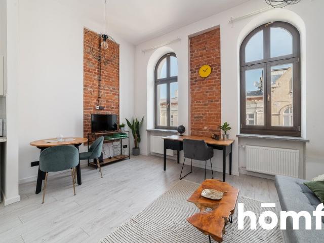 Kawalerka 31 m² w centrum Łodzi, pełne wyposażenie