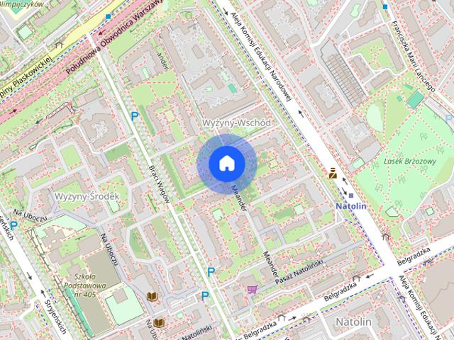 Kawalerka 33 m² przy metrze Natolin