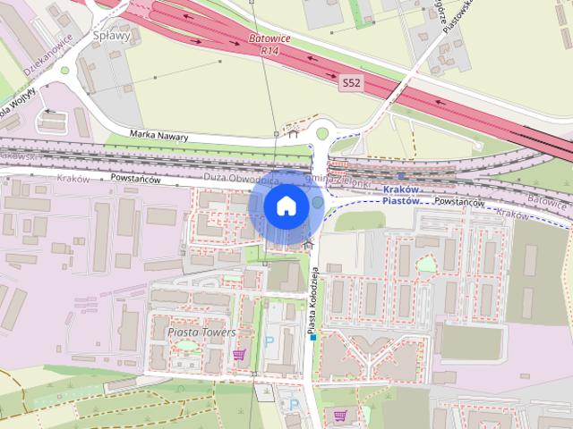 Kawalerka | 42 m2 | oddzielna sypialnia | okolice Osiedla Piastów