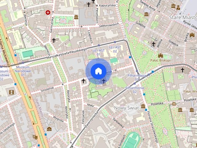 Kawalerka, antresola, 5 min. do Rynku
