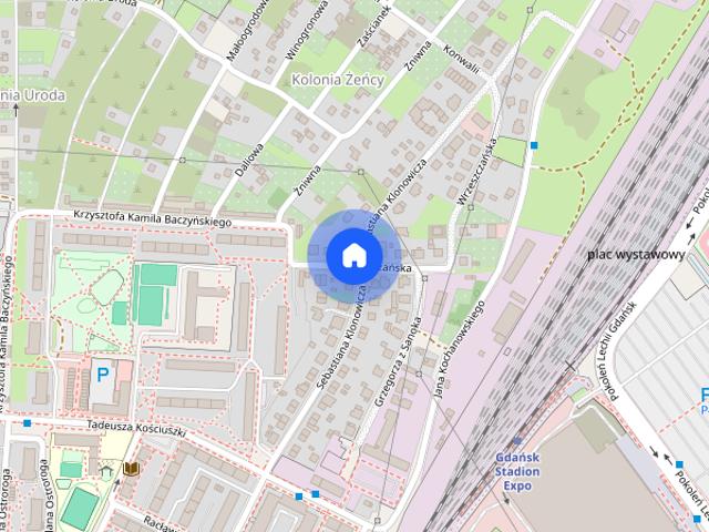 Kawalerka apartament Gdańsk 22m2 parking ogród