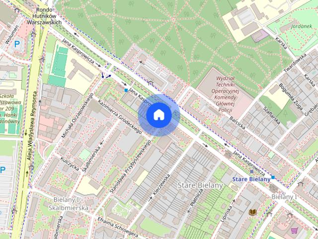 kawalerka Bielany Kasprowicza metro