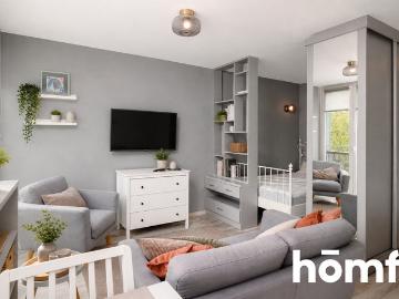 Kawalerka do wynajęcia, Wrocław Wrocław Krzyki Komandorska, 2300 PLN, 27 m2, domy 57950/2089/OMW