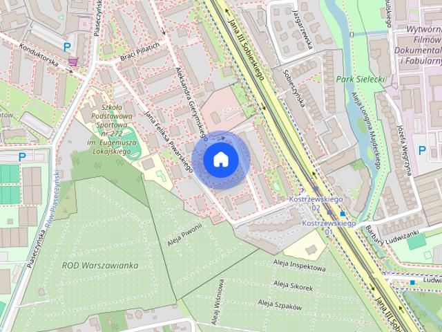 Kawalerka | Dla studenta | Mokotów | Balkon