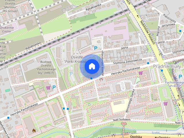 Kawalerka Kraków oś. Mozarta