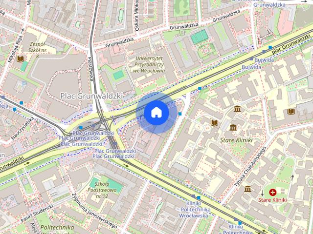 Kawalerka | Osobna kuchnia | Blisko PWr i Uniwersytetu Przyrodniczego