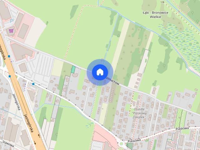 Kawalerka, osobna kuchnia, parking ogólnodostępny, autobus