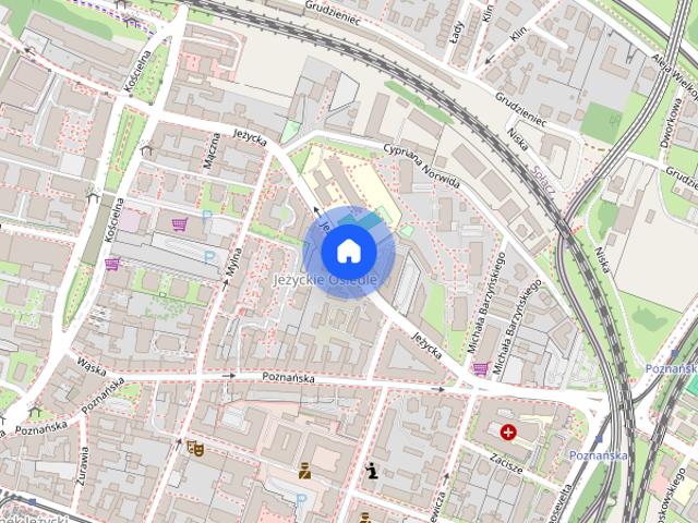 kawalerka na start Jeżyce, brak pralki