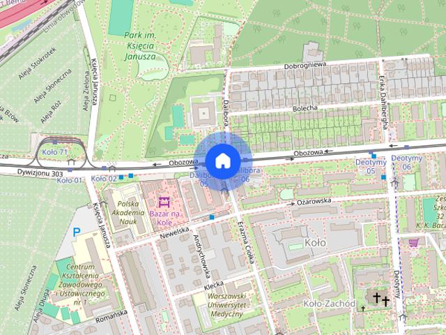 Kawalerka na Woli Metro 3min/Park/Balkon