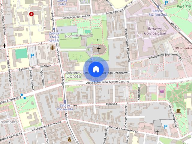 Kawalerka na wynajem – Zabrze, ul. Św. Urbana | Parter | 20m2