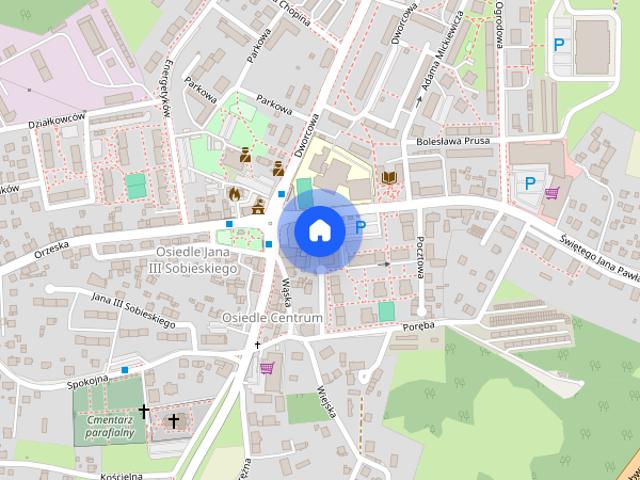 Kawalerka na wynajem mieszkanie z parkingiem Łaziska Górne centrum