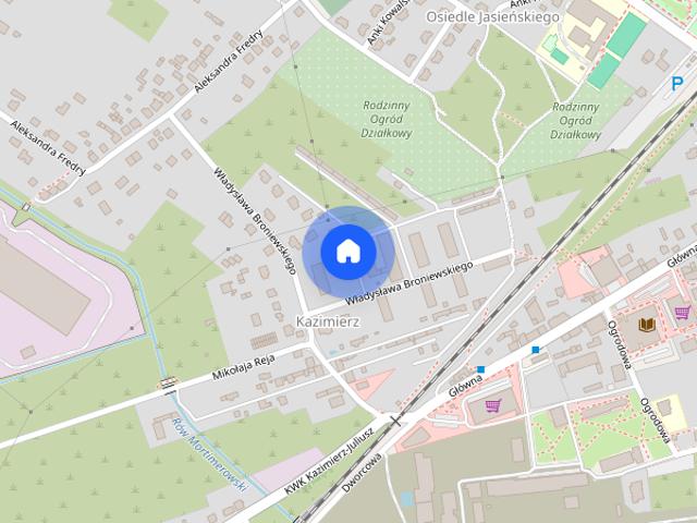 Kawalerka Sosnowiec Kazimierz Broniewskiego 42