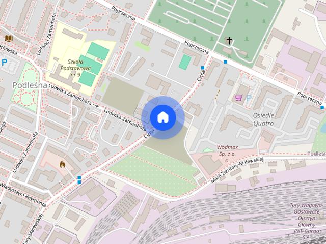 Kawalerka, parking, widok, winda