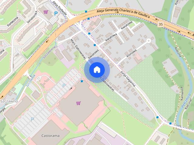 Kawalerka przy ul. Dąbrowskiej na Szczawienku!