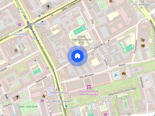 Kawalerka przy Hali Mirowskiej