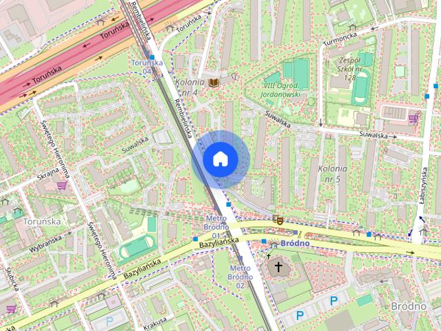 Kawalerka przy metrze Bródno