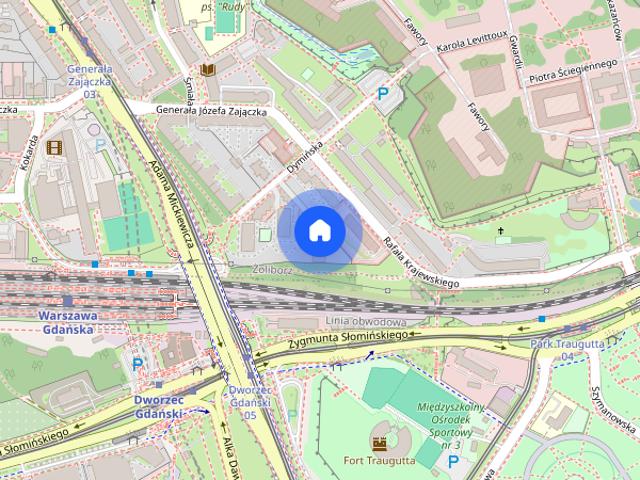 Kawalerka przy metrze Dworzec Gdański 500 m, ul. Dymińska 6a, 1479