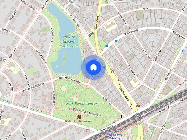 Kawalerka przy SKM Włochy 15min dojazd do Centrum
