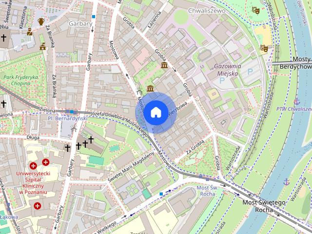 Kawalerka w Centrum miasta, blisko Warty