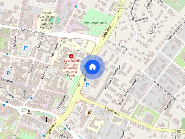 Kawalerka w centrum na wynajem