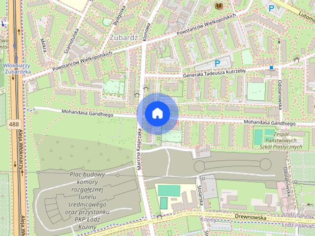 Kawalerka w centrum Łodzi NIE POBIERAMY PROWIZJI