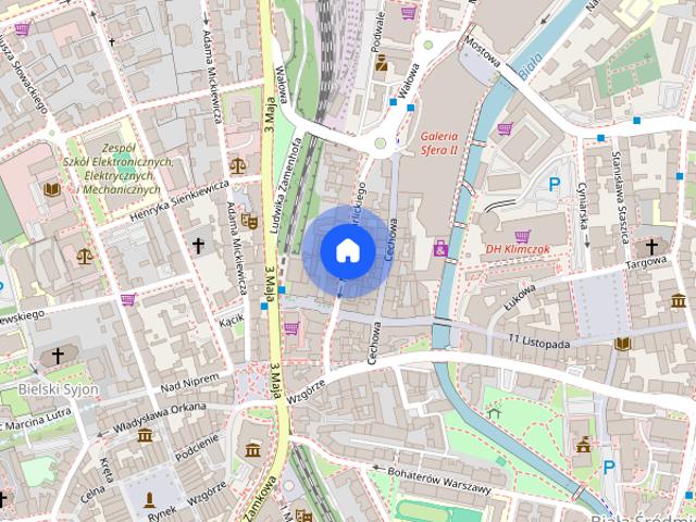 kawalerka w centrum Bielska na wynajem