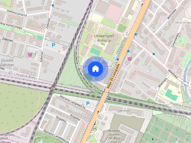 Kawalerka w centrum Krakowa z i pięknym widokiem