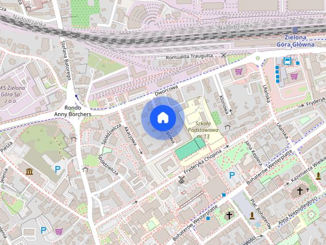 Kawalerka w centrum Zielonej Góry